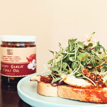 Load image into Gallery viewer, CRISPY GARLIC CHILI OIL FROM SEATTLE AND SAIGON