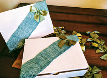 Load image into Gallery viewer, TURQUOISE HANDMADE GIFT BOX