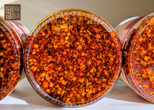 Load image into Gallery viewer, BIG JAR OF CRISPY GARLIC CHILI OIL FROM SEATTLE AND SAIGON - 16 OZ