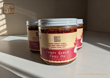 Load image into Gallery viewer, BIG JAR OF CRISPY GARLIC CHILI OIL FROM SEATTLE AND SAIGON - 16 OZ